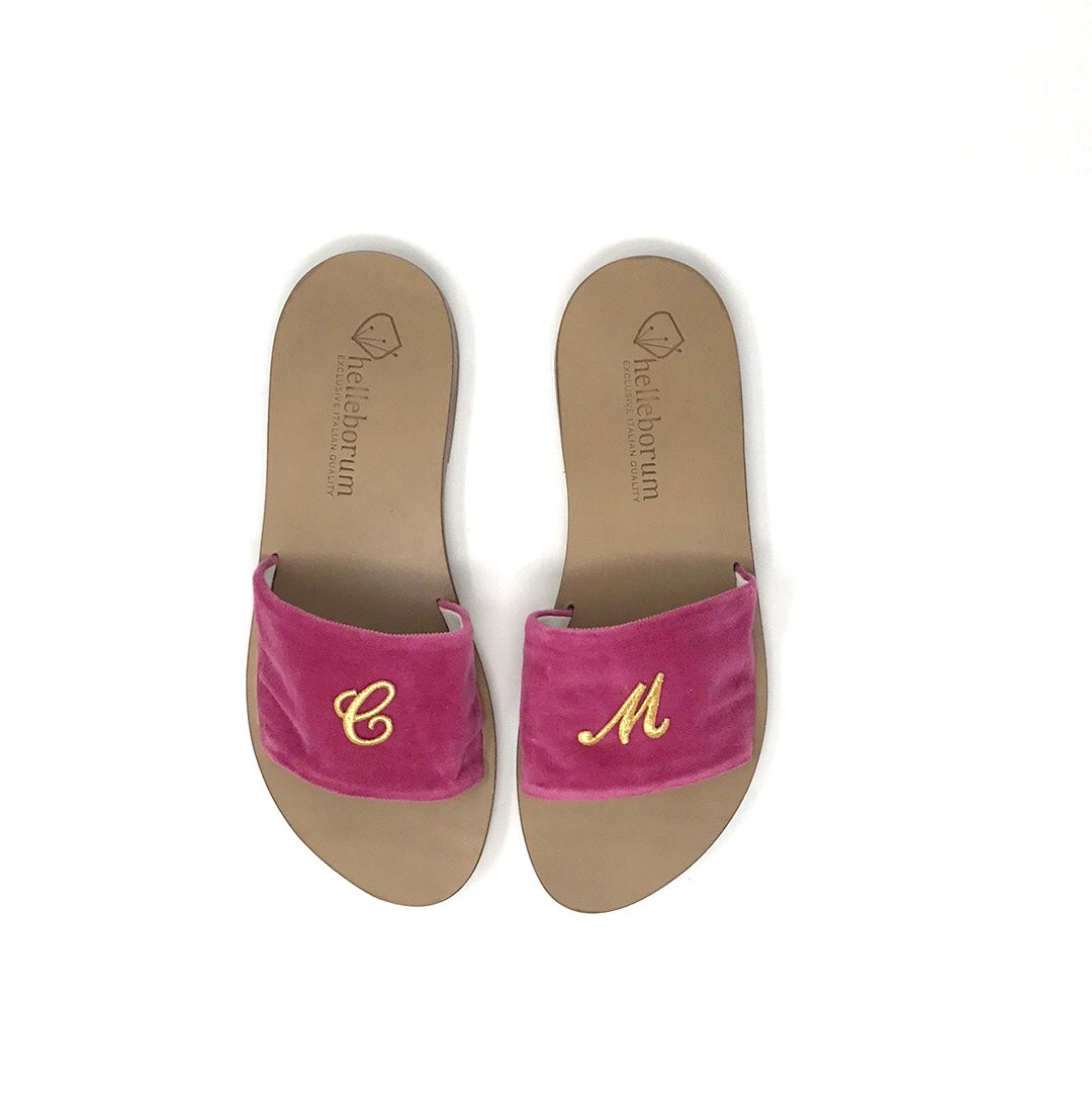 BOND MULES ROSA ANTICO