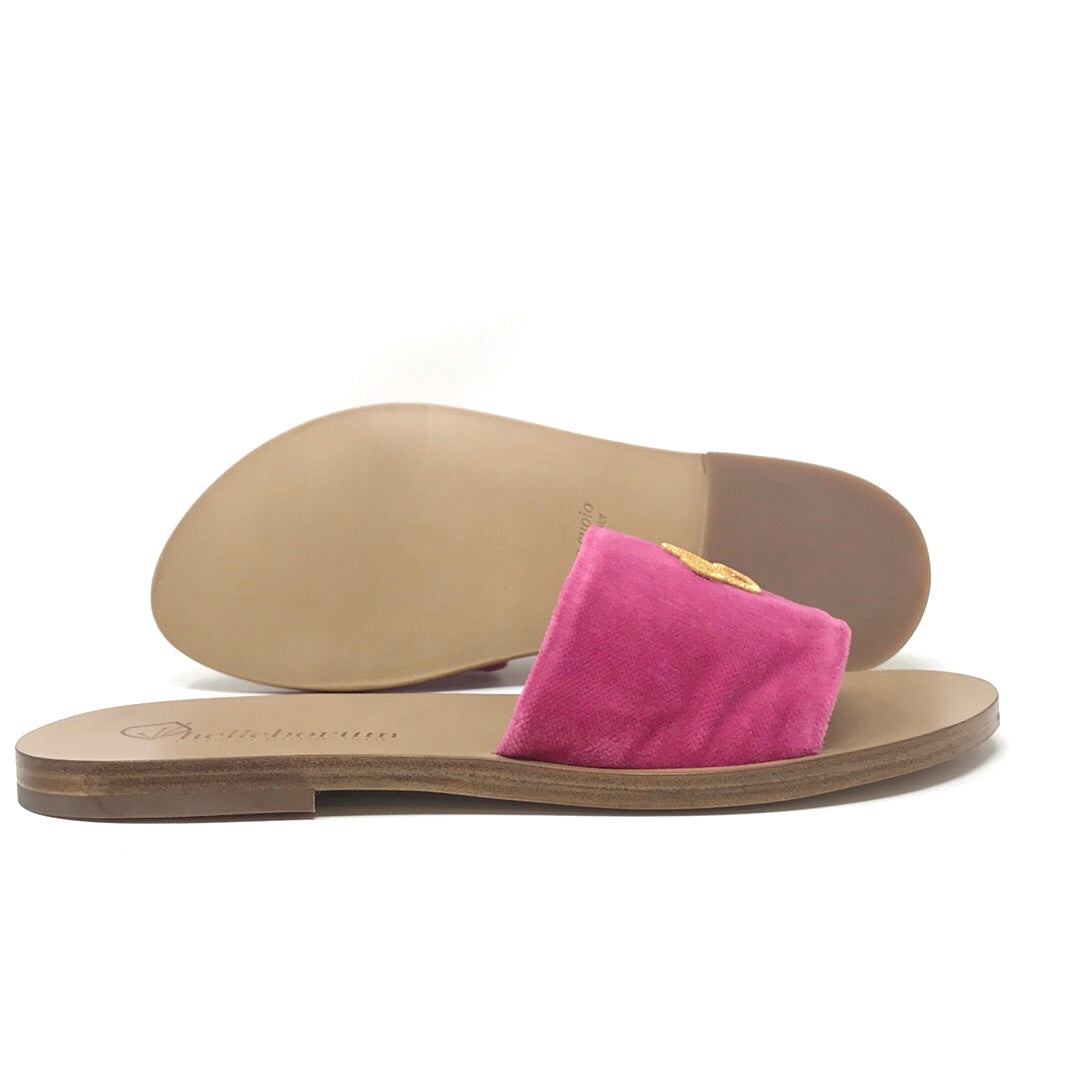 BOND MULES ROSA ANTICO